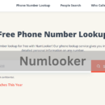 Numlooker – Find out who’s calling now!